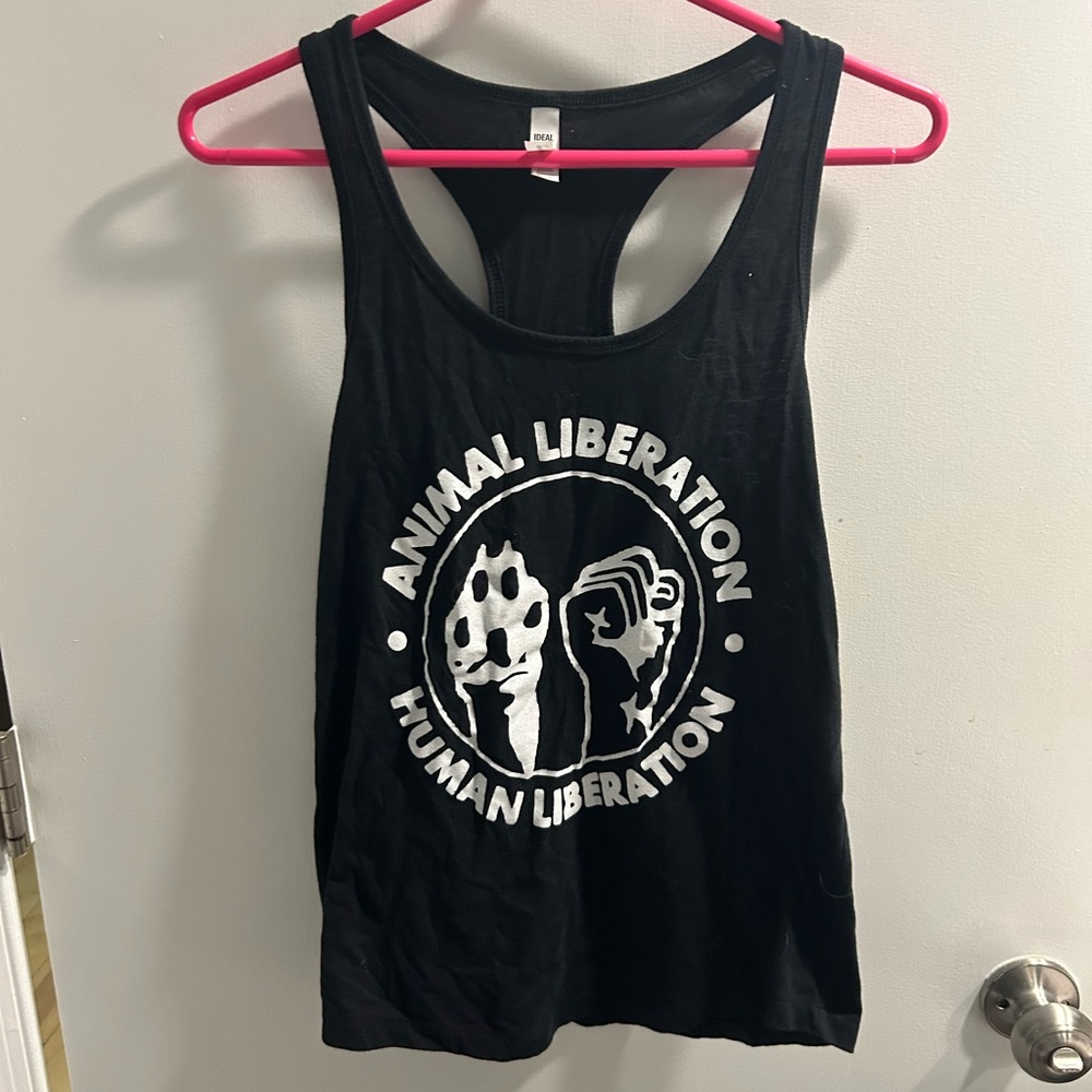 Next Level Apparel Charcoal Racerback Tank